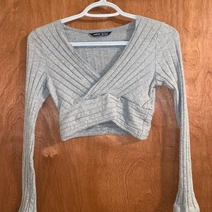 Long sleeve crop top. Fits perfect. From shein size small